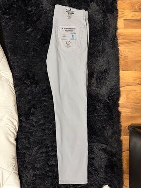 Tailor Vintage Light Gray Slim Pants 30x32